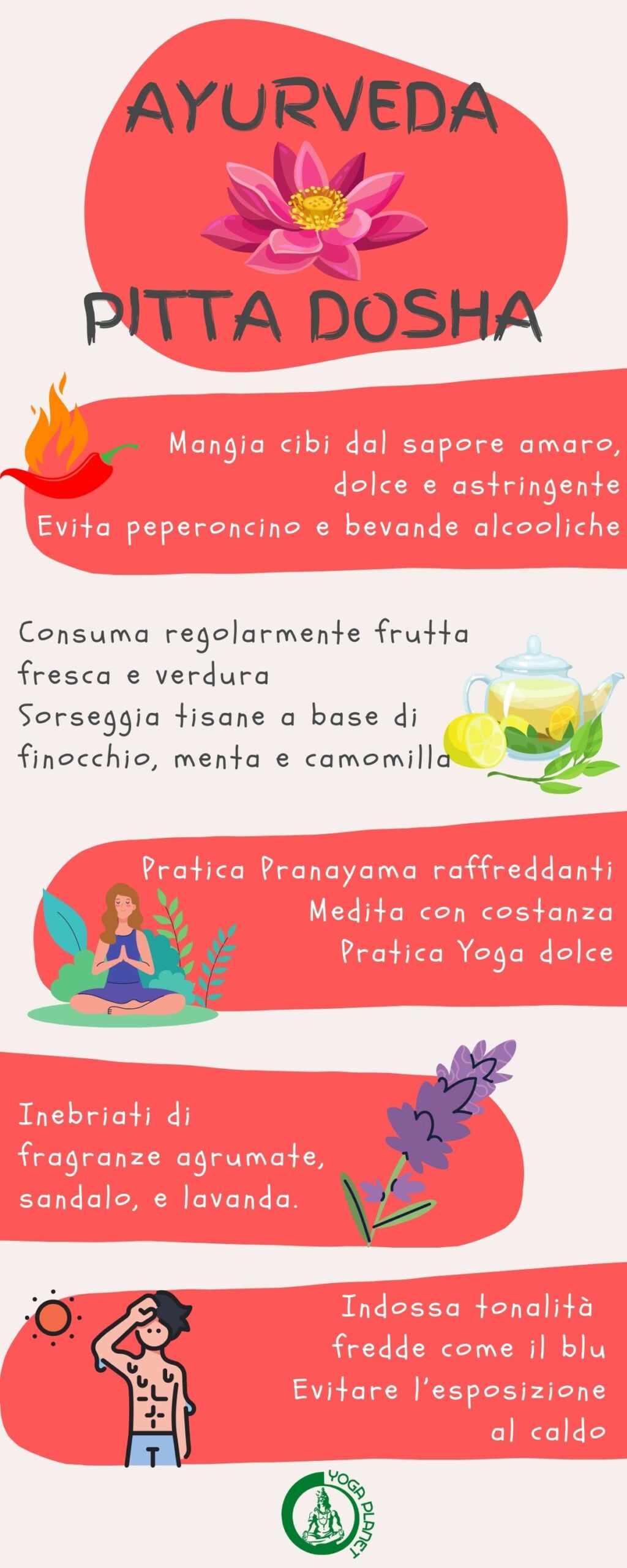 PITTA DOSHA CONSIGLI