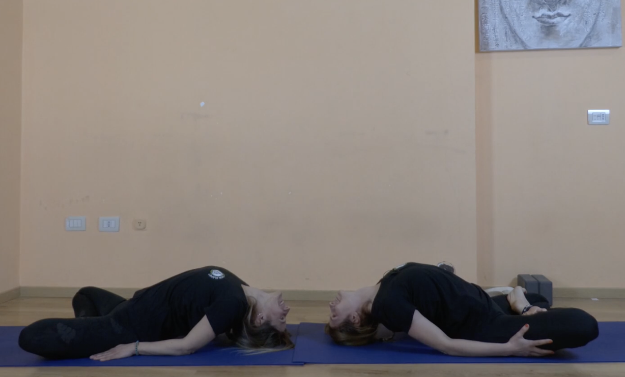 Yoga in due, Matsyasana