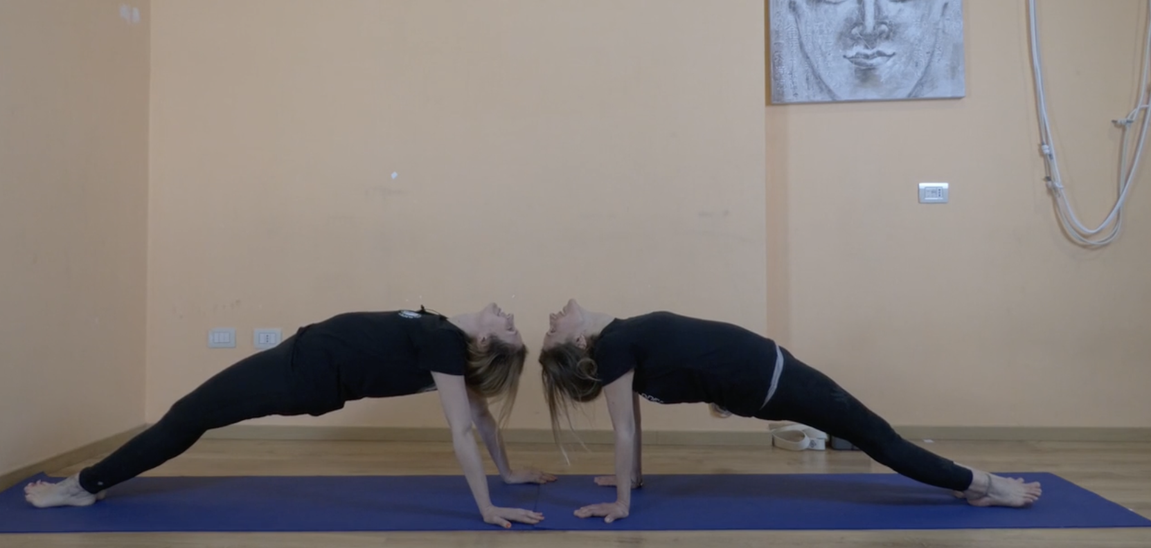 Yoga di coppia, Purvottanasana