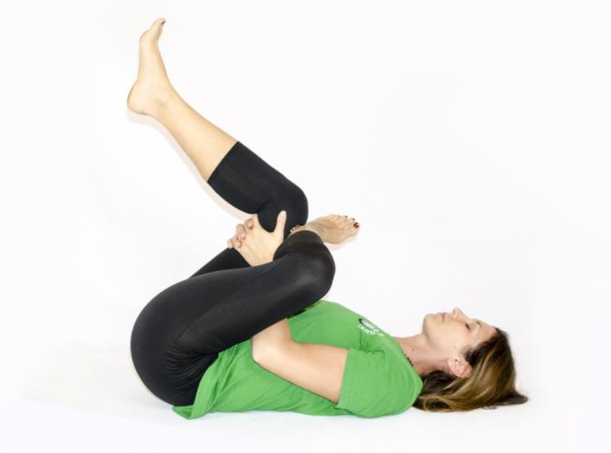 Posizioni Yin Yoga, Reclining Pigeon