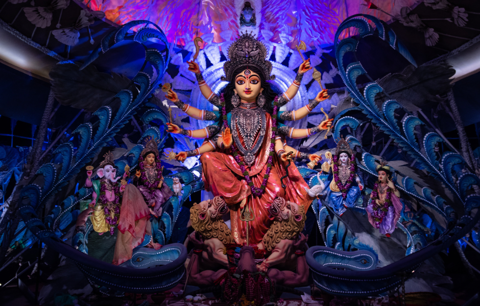 Durga Dea guerriera di forza e protezione