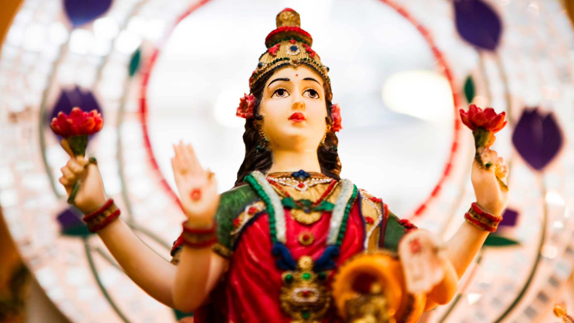 Lakshmi Dea dellabbondanza e della buona sorte