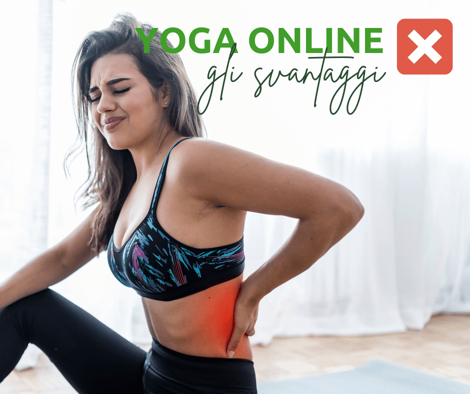 Yoga Online: tutto quello che c'è da sapere 3 Yoga Online, gli svantaggi di praticare sul Web da casa