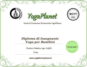 certificazione bambini