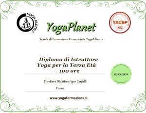 Certificazione Yoga Terzaeta
