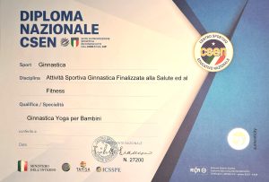 diploma bambini